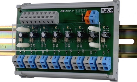 Модуль ввода дискретных сигналов переменного тока 220В МДС-8