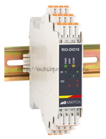 RIO-DIO16 - Модуль дискретного ввода 8-ми каналов и вывода 8-ми каналов