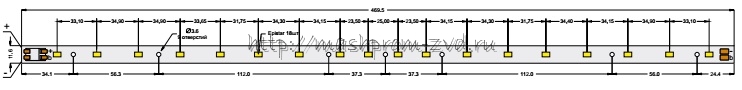Cветодиодные модули Серия – Epistar Argos Line FR 18 ST 470 5000К