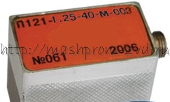 Преобразователи ультразвуковые контактные наклонные совмещенные малогабаритные серии П121-Х-Х-М-003