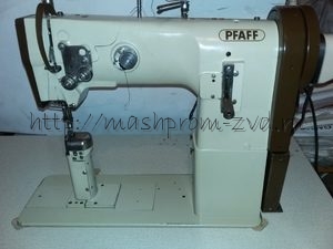 Колонковая одноигольная промышленная швейная машина PFAFF 1295