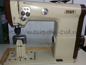 Колонковая двухигольная промышленная швейная машина PFAFF 474