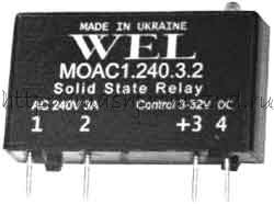 MOAC1,MOAC2 - Твердотельные реле переменного тока