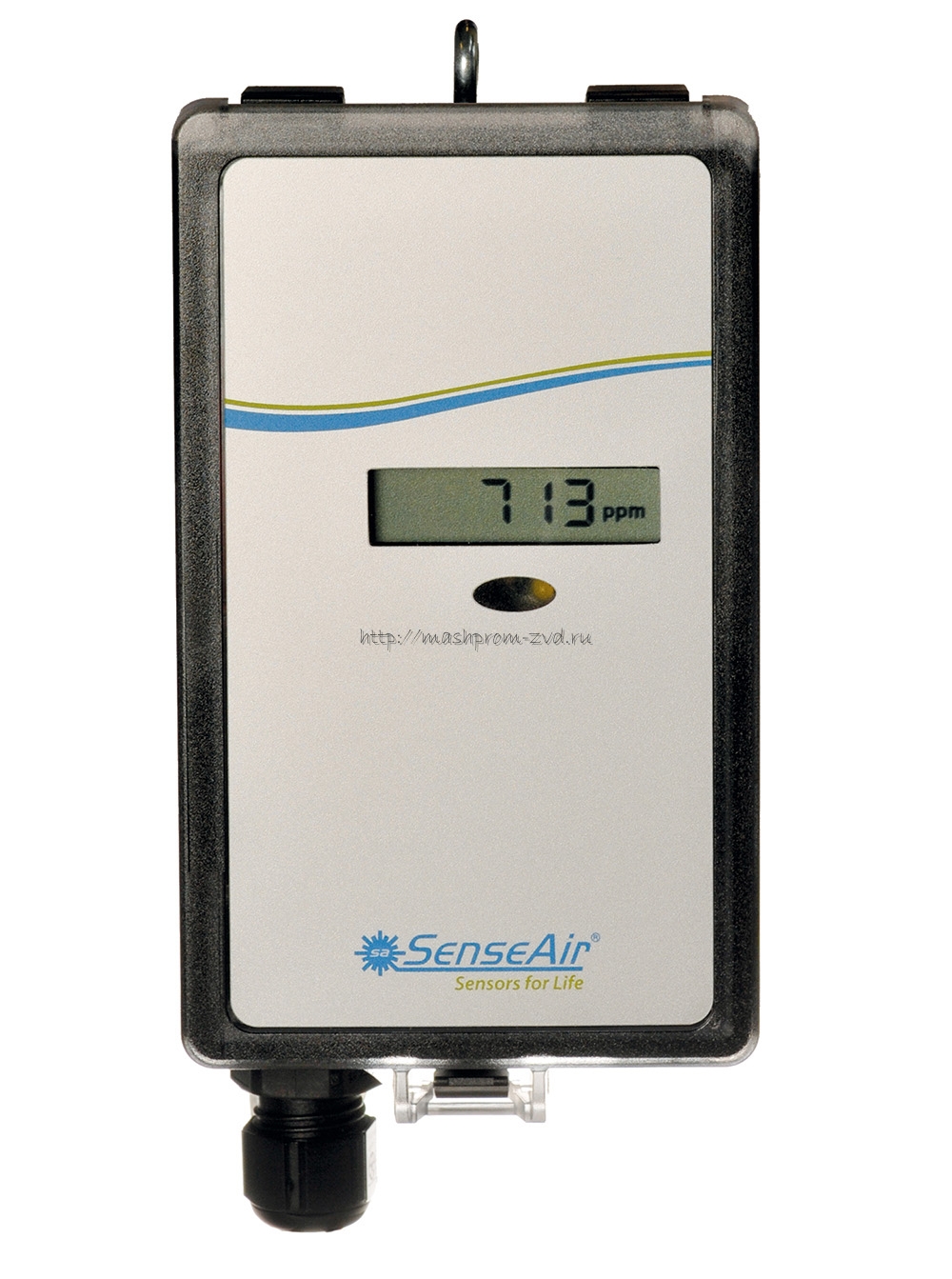 Преобразователь температуры и содержания СО2 для установки в теплицах — aSENSE GH