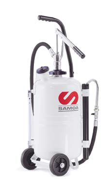 Ручной маслораздатчик SAMOA арт. 325010 с расходомером, 25 л